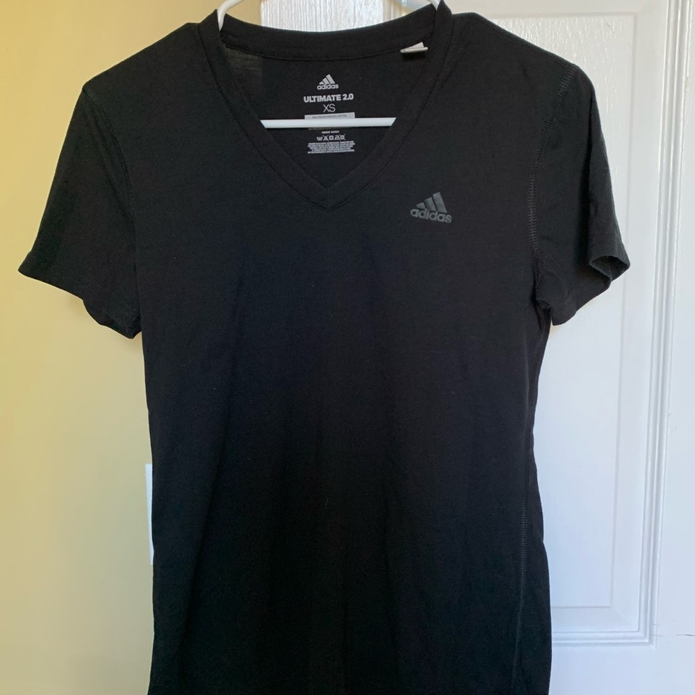 Adidas Ultimate 2.0 V Neck Tee (Size XS)